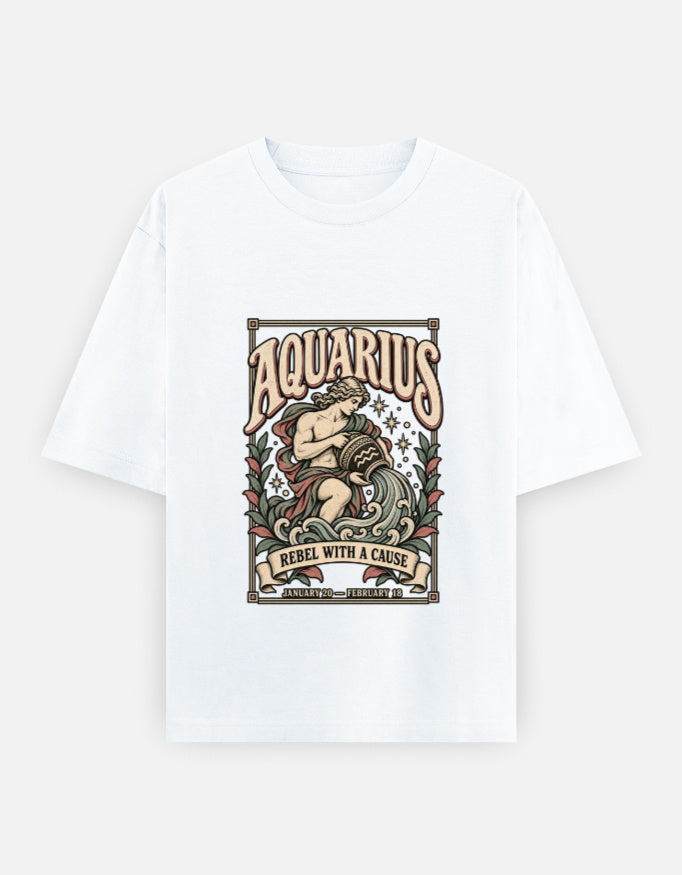 Aquarius white front