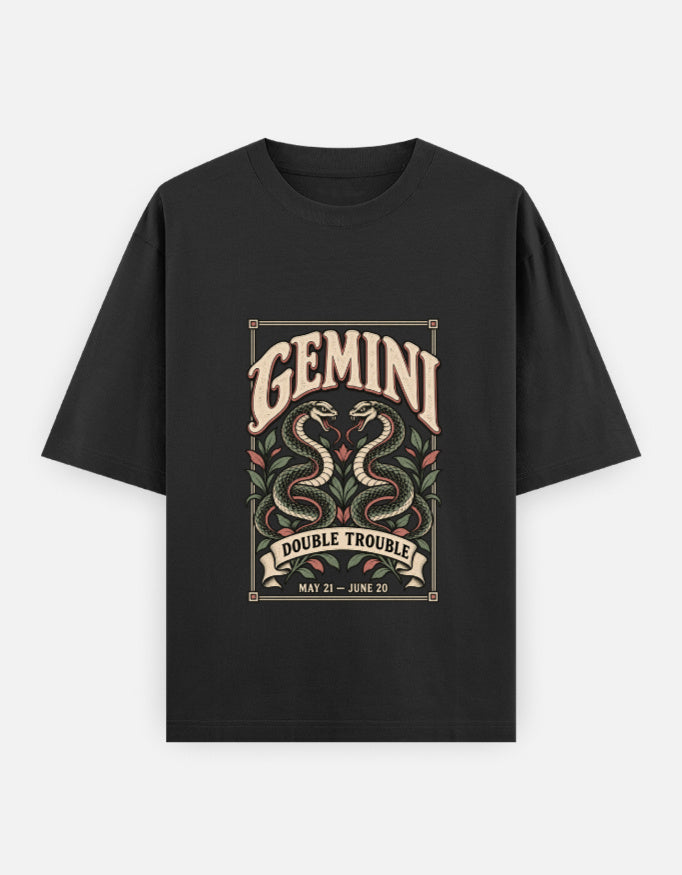 Gemini black front