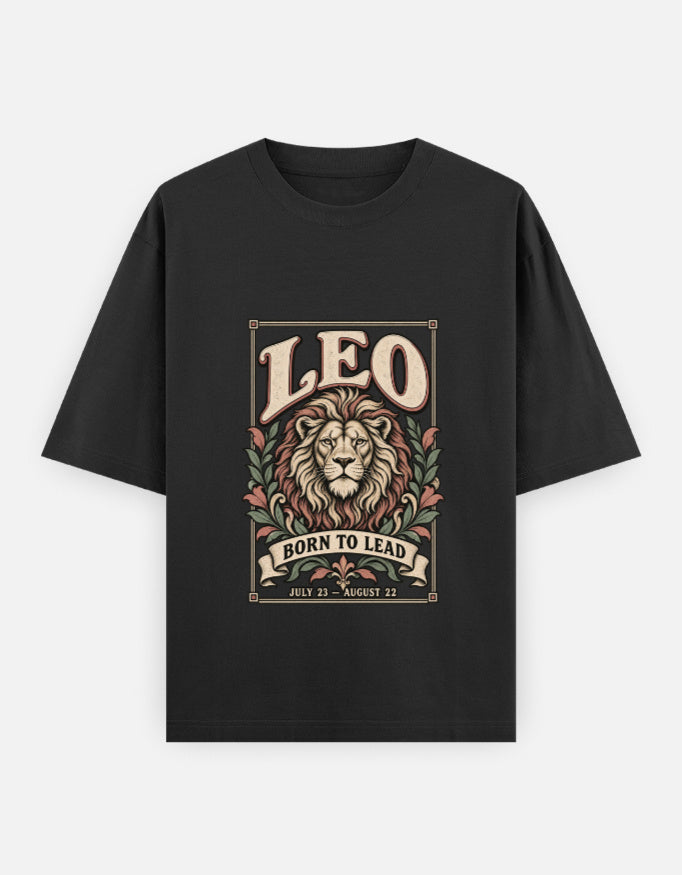 Leo black front