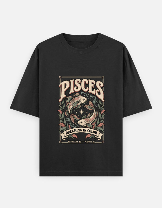 Pisces black front