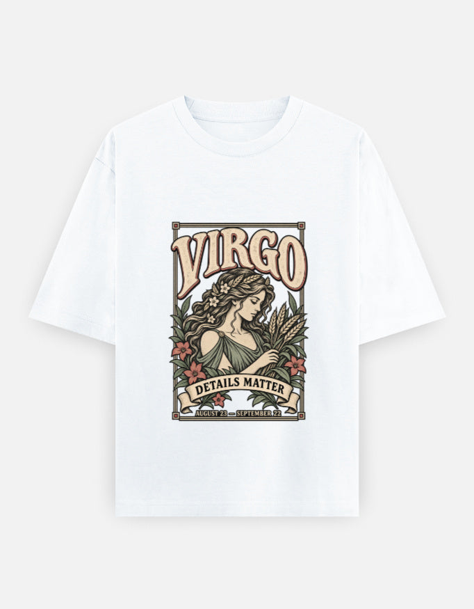 Virgo white front